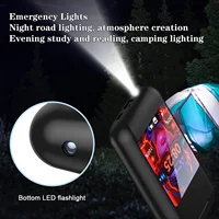 GAMINJA Multiple Function In Ear Bluetooth Wireless Headphones Charging Case With 2.8" Touch Screen Music Game Support APP 4