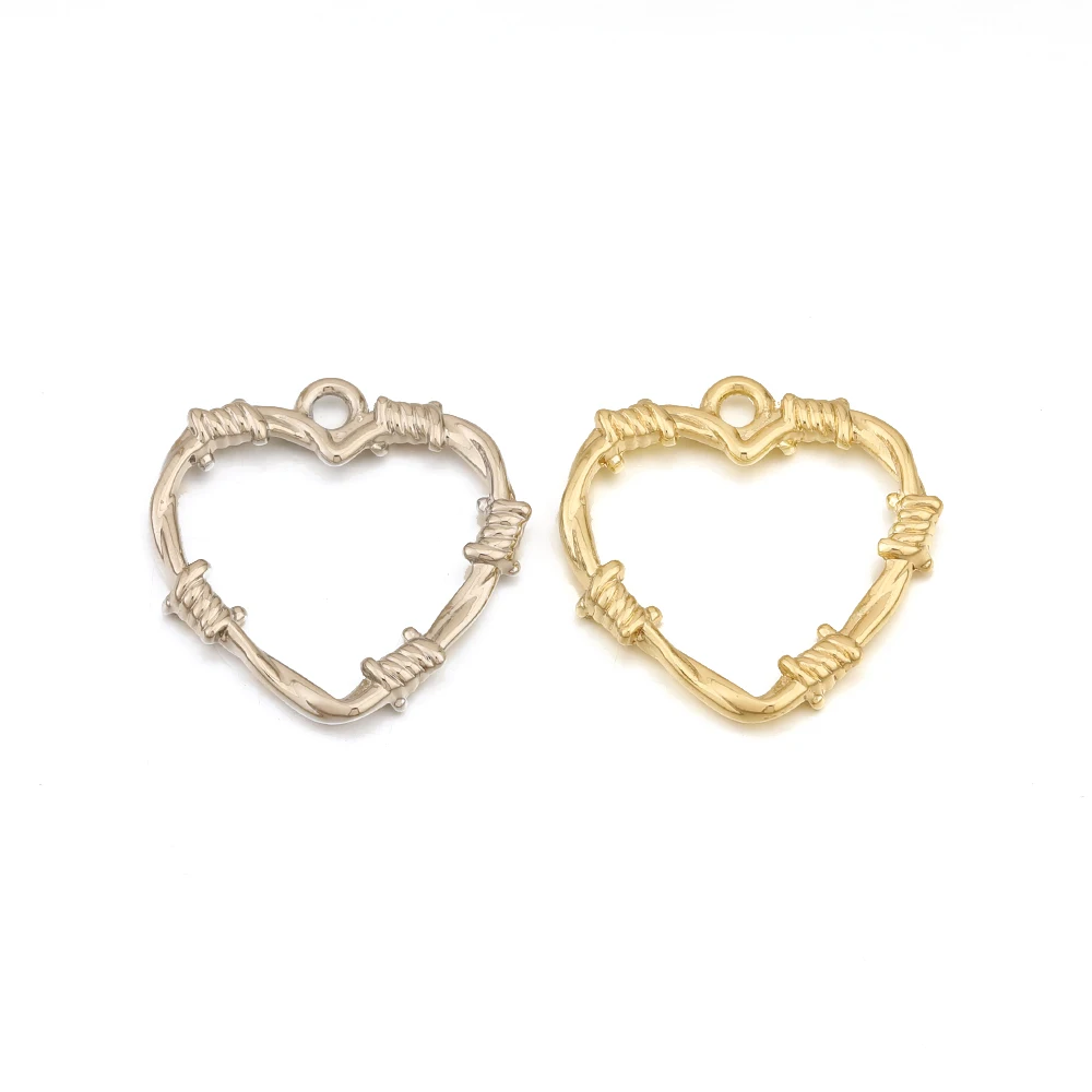 

Cordial Design 100Pcs 24*23MM Heart Shapes/Alloy/DIY Making/Jewelry Accessories/Jewelry Finding&Components/Hand Made Charms