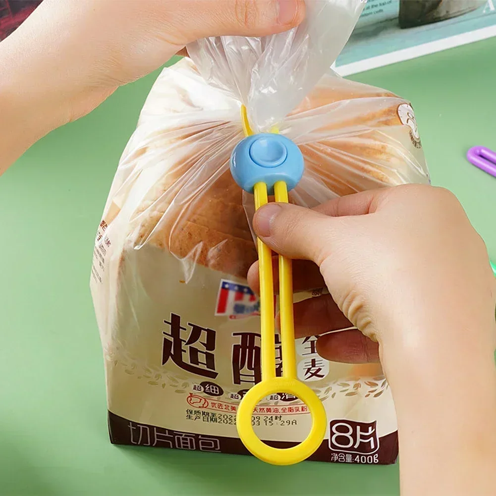 Portable multifunctional bag storage sealing clips 1/10pcs for home kitchen office snack grain preservation