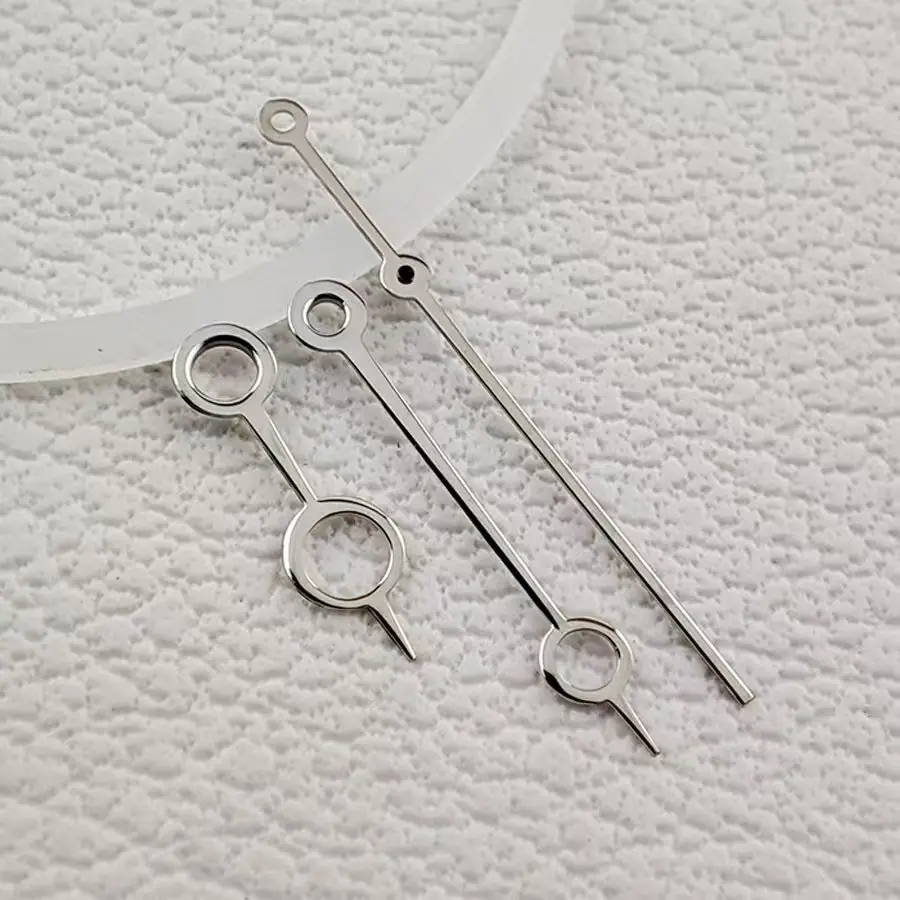 NH35 Hands Hollow Large Circle Hands Gold Rose Silver Blue No Luminous Watch Needie Suitable For NH35 364R 7S Movement