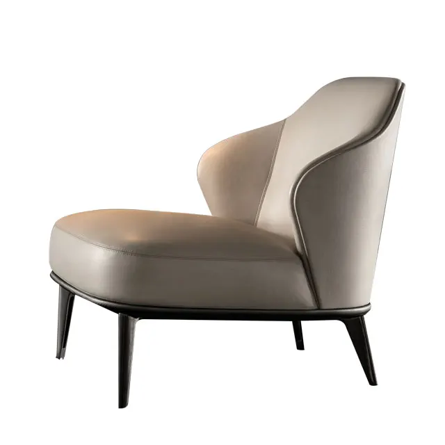 

Modern Home Furniture Luxury Leisure Leather Armchair/High End Sofa Chair/Living Room Chairs