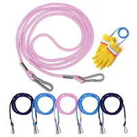 6Pcs Anti Lost Glove Straps Mitten Clips Multiuse Kids neck Lanyard Ski Glove Clips Rope Mitten Lanyard String For Kids Toddlers 2