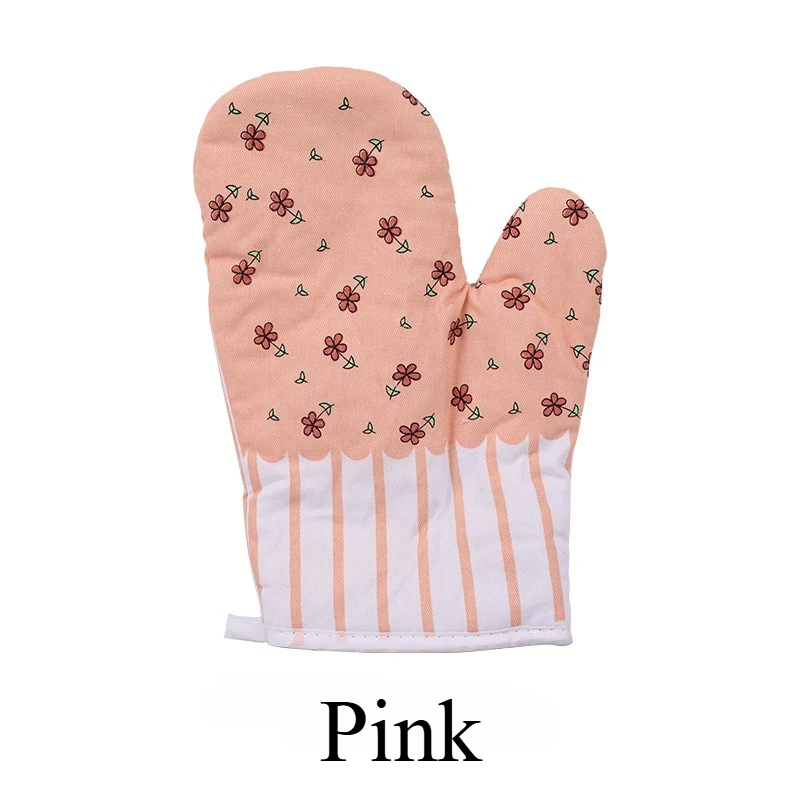 1Pc Insulated Gloves Microwave Oven Baking Cute High Temperature Resistant Kitchen Heat-resistant Oven Microwave Oven Gloves