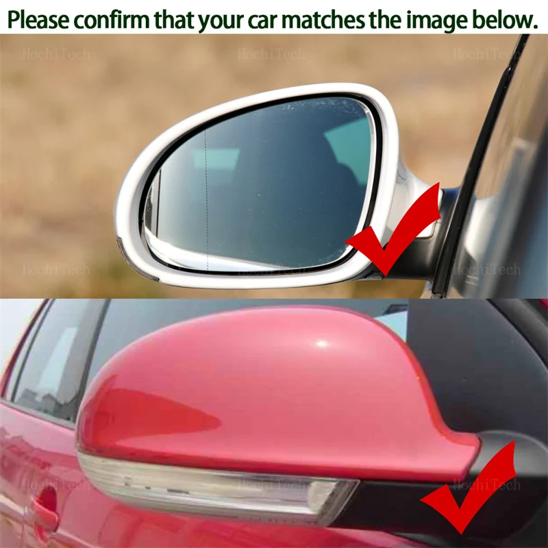 Left Right Wing Mirror Glass Heated Driver Passenger Side For Volkswagen Vw Jetta Mk5 A5 1k 2006 2010 Replacement Mirror Covers AliExpress