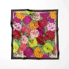 2025 Fashion Silk Satin Hair Scarf Women Handkerchief Printed Female Square Head Bandana Small Neck Muffler Hijab Lady Girl 4