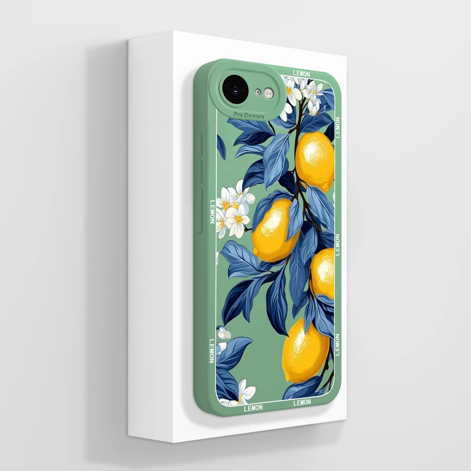Elegant Floral Butterfly Design Soft Liquid Silicone Non-Slip Back Cover