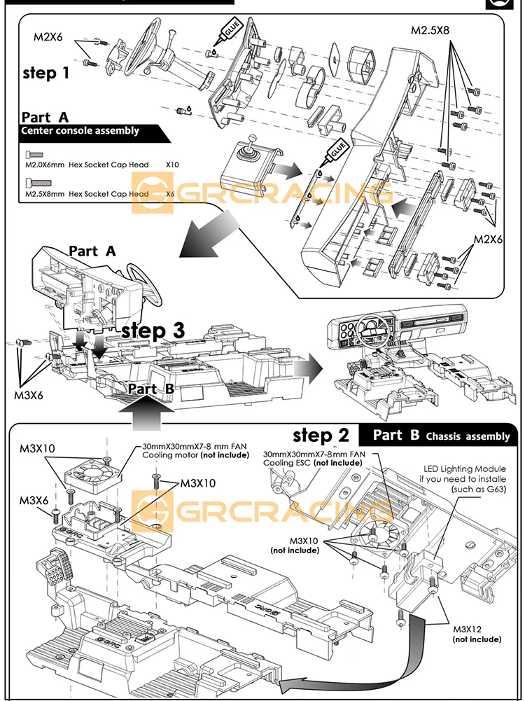 S88c562ab1f9e4cdb8eed458a04ca532bC TRX4 쉐보레 블레이저 인테리어 컨트롤 시트 DIY 1/10 RC