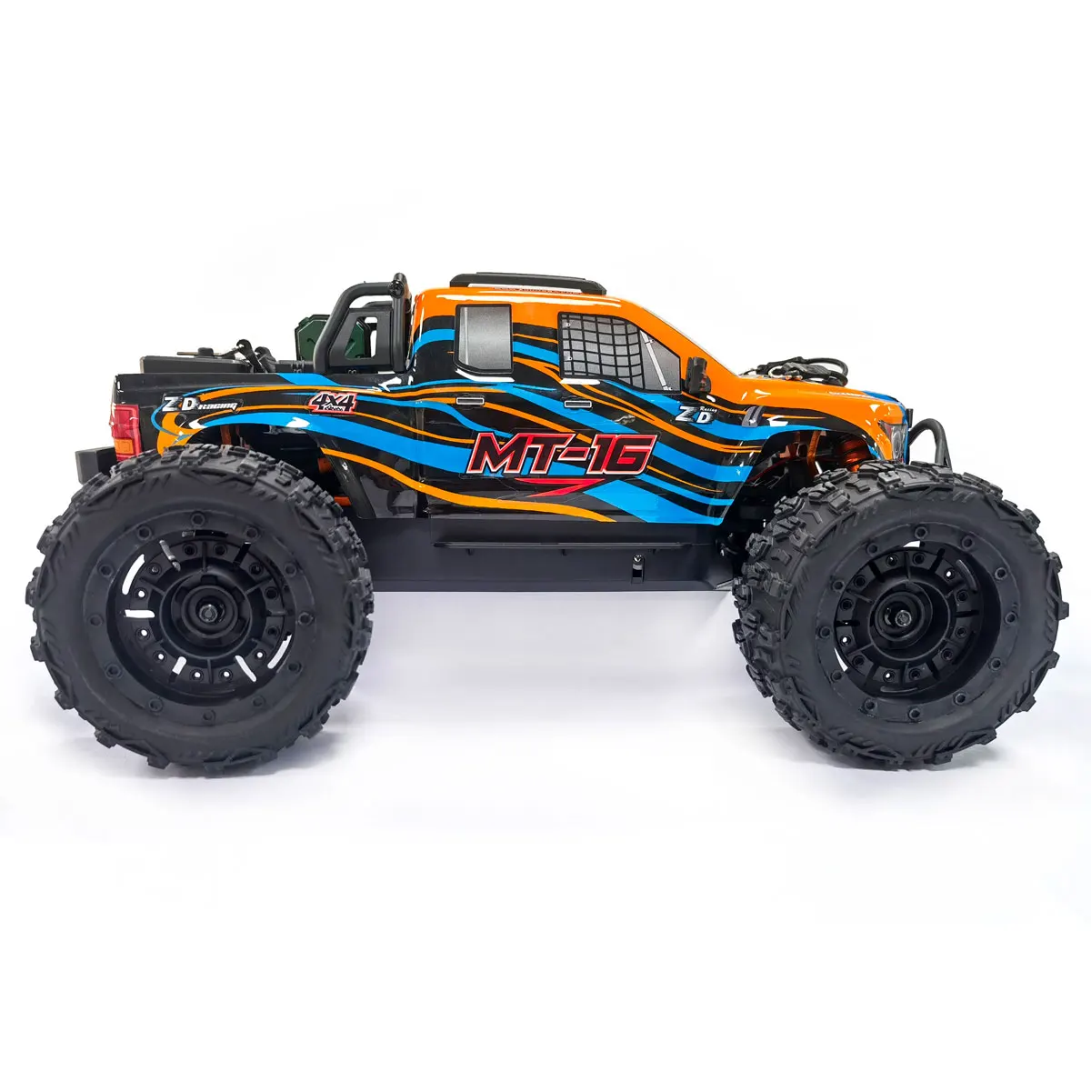 ZD ̽ MT-16 1:16 195mm RCī 4 2.4GHZ    Ʈ ε ڵ 2845 귯ø  35A ESC 3S 80Km/h