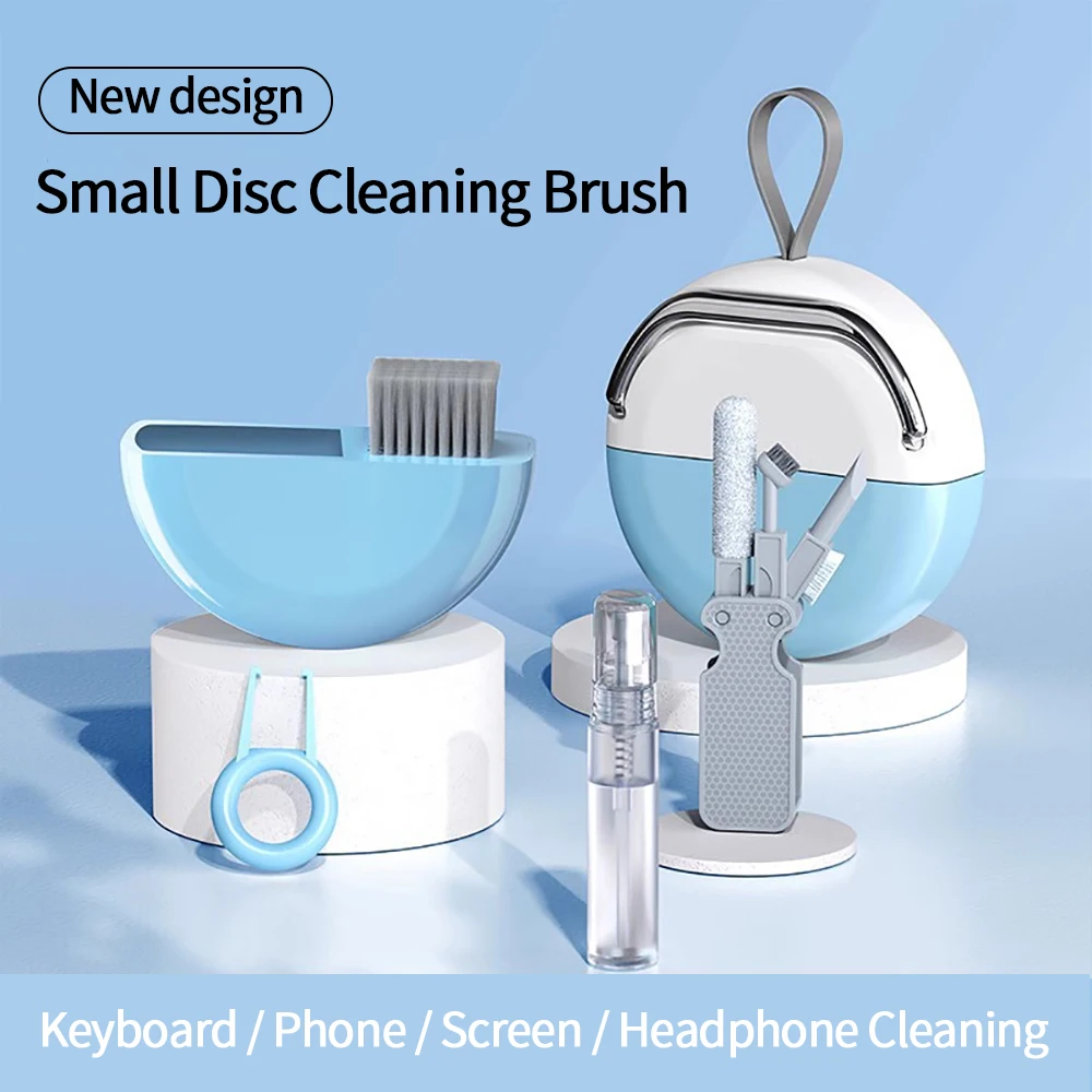 

1PCS Multifunctional Computer Keyboard Cleaning Kit Bluetooth Earphone Cleaning Pen Mobile Phone Screen Dust Removal Brush