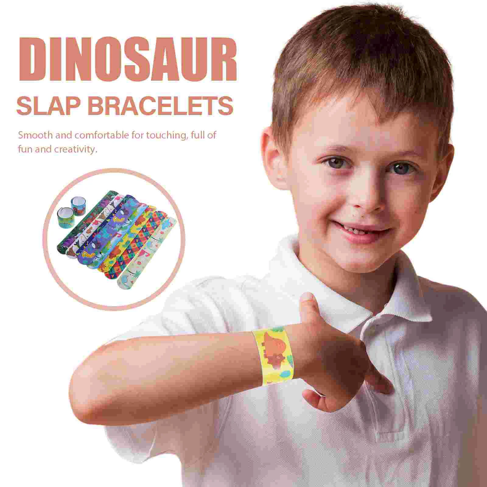Рисунок 4 - интересные браслеты Slap с динозаврами