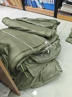 Waterproof Double-deck Woven Bag Plastic Inner Film Thin Green Dustproof Storage Bag Clothing Transport Large Size Packing Bags 2