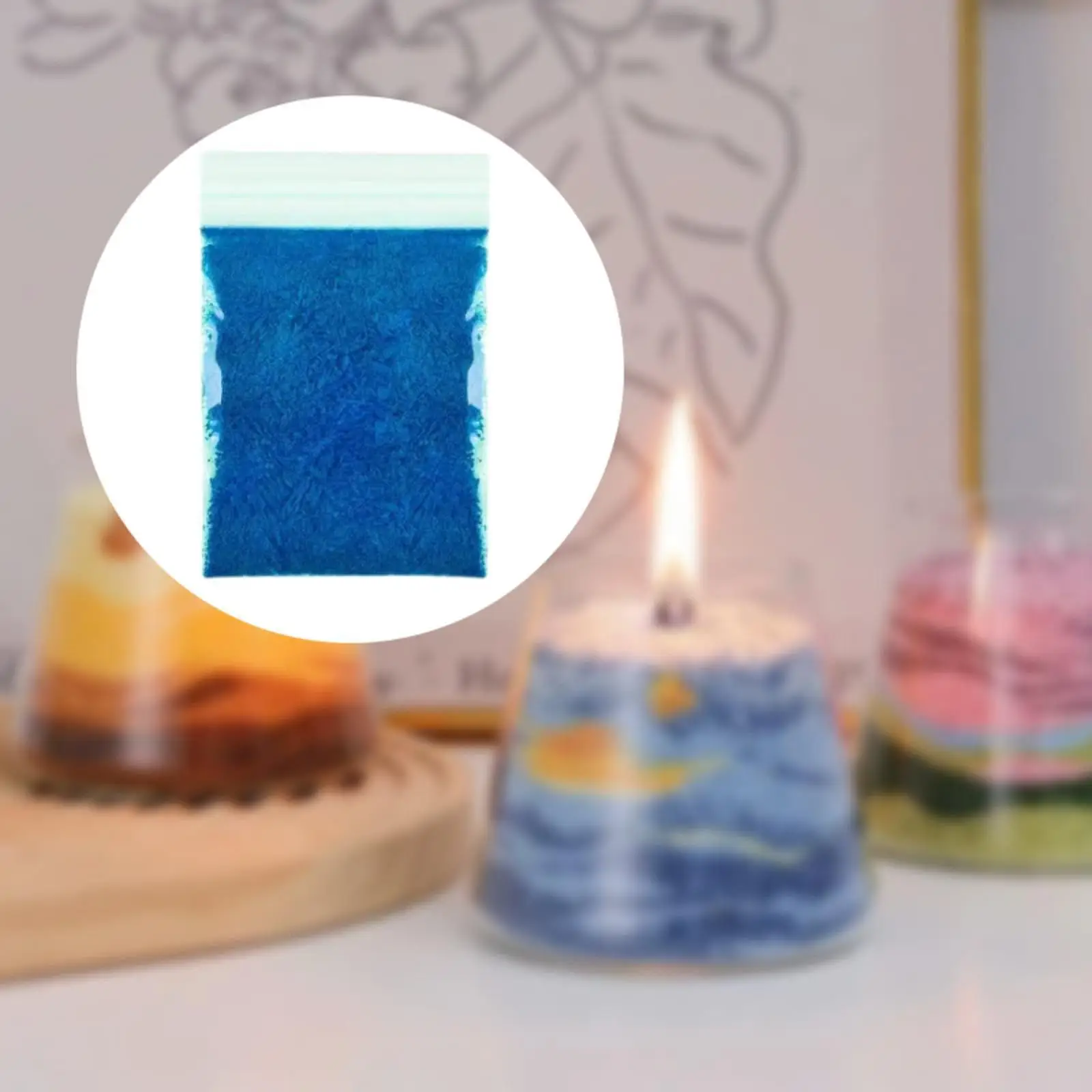 캔들 염료 10G DIY 아트 공예 프로젝트 에폭시 레진용 소이 왁스, DIY 비누, 캔들 염료 제작, 컬러 파우더 왁스 염료