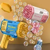 40/69 Holes Bubble Machine Ages 3+ Boy Girl Toys Birthday Wedding Kids Adult Party Toys Summer Outside Bubble Gun Soap Blower 1