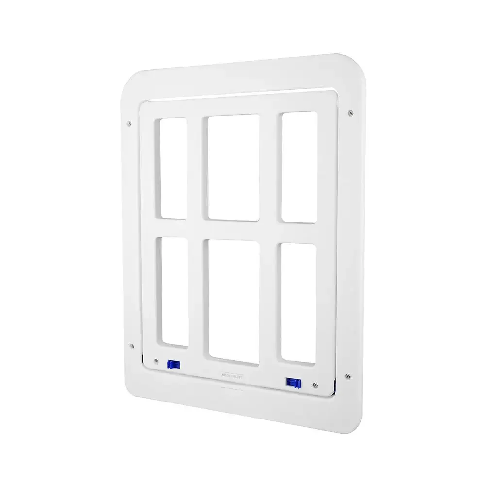 Pet Dog Cat Door Safe Lockable Magnetic Screen Window Gate House Enter Freely Door for Home Easy Install Pet Supplies