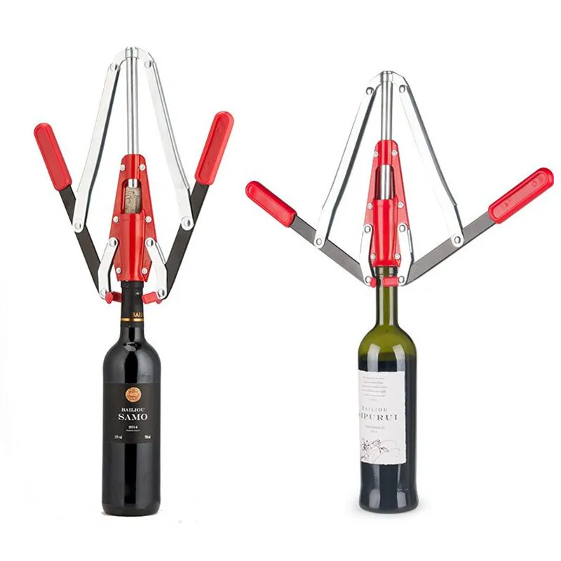 Metal Double Lever Hand Corker Manual Wine Bottle Corker For Home Brewing Wine Making wine making tool
