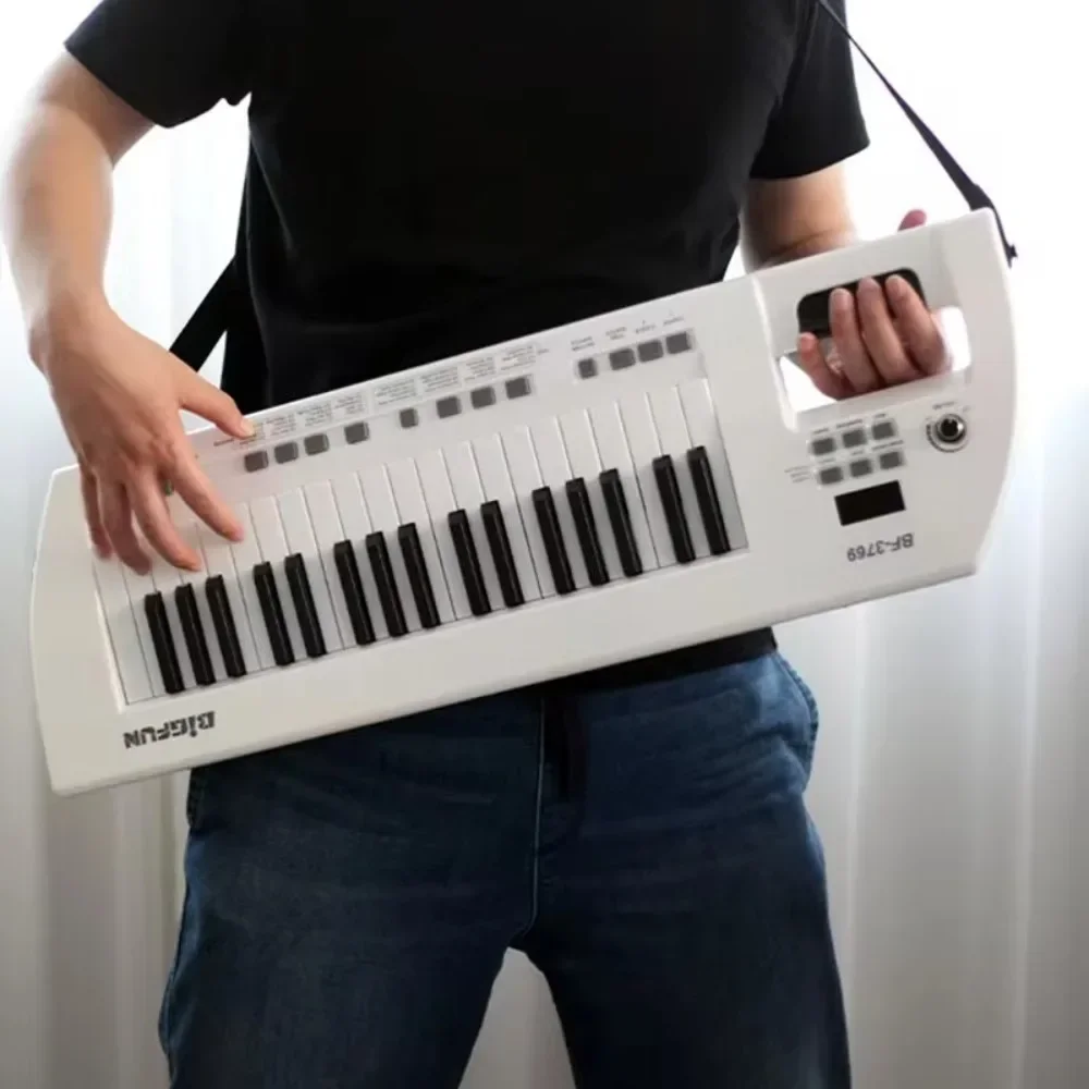 Electronic Organ Adult 37-key Keyboard Beginner Exercise Flexible Electronic Piano Guitar Performance Electric Instrument