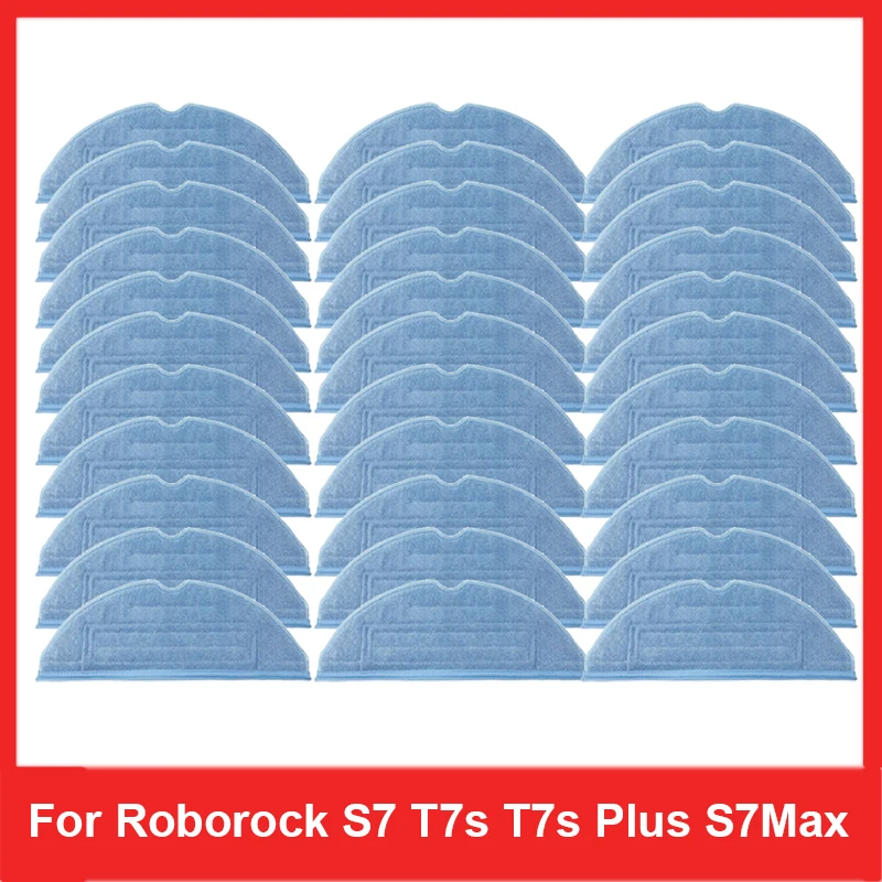 Serpillière pour robot aspirateur Roborock S7, pièce de nettoyage, Everths,  S70, S75, S7Max, S7MaxV, T7s, T7s Plus - AliExpress