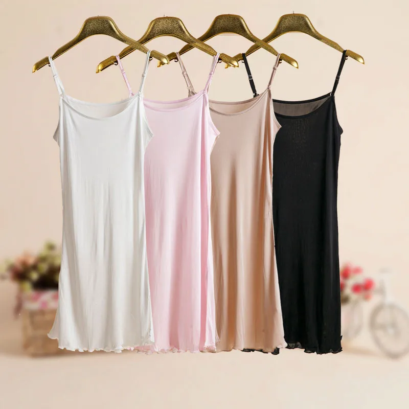 NEW Summer High Quality 100% Natural Mulberry Silk Nightgowns Women Sexy Sleep Dress Lingerie Ladies Lace Nightdress Full Slips