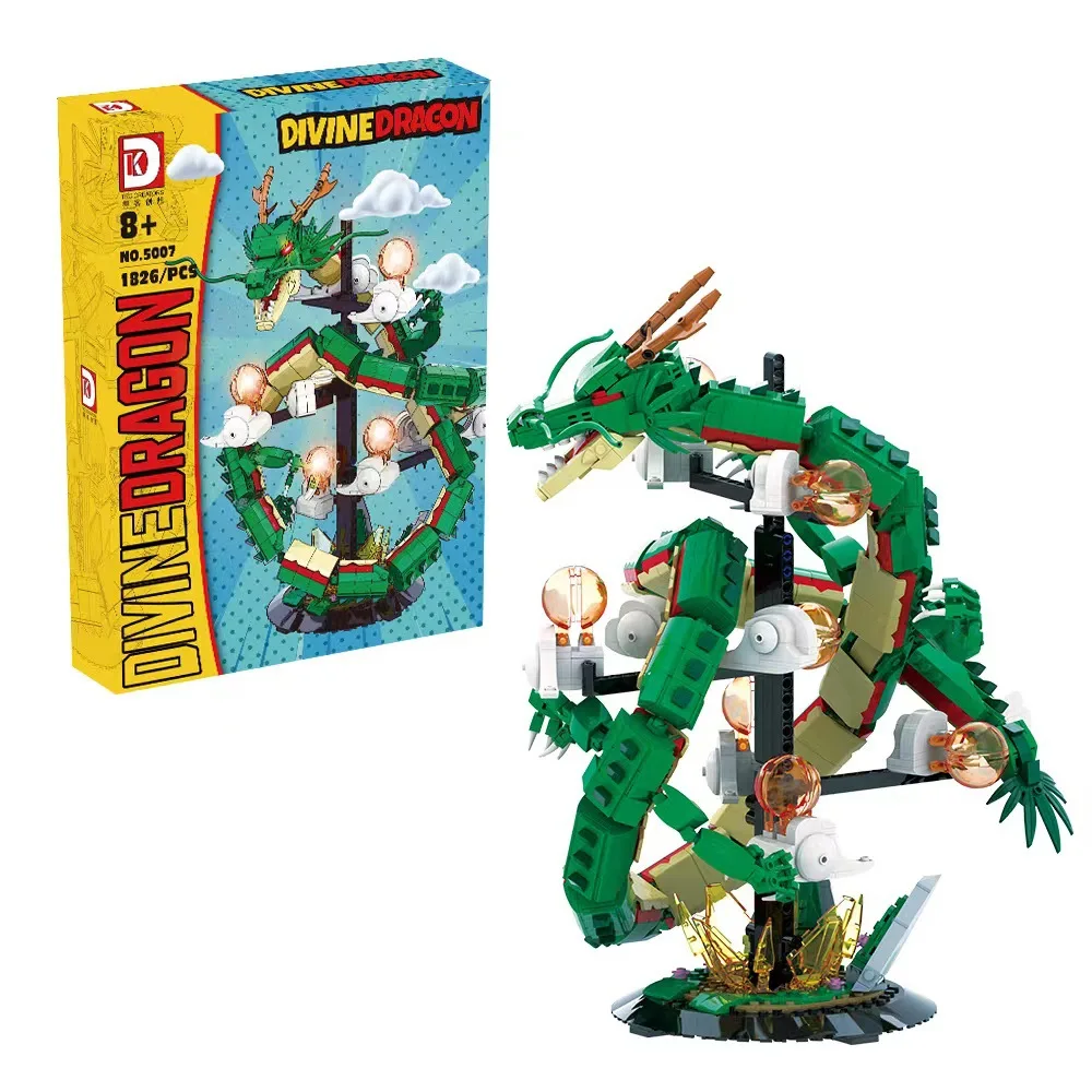 

Creative Expert MOC Ideas Shenron Seven Dragon-Balls Z Display Model MOC-100859 Building Blocks Toys For Children Gift