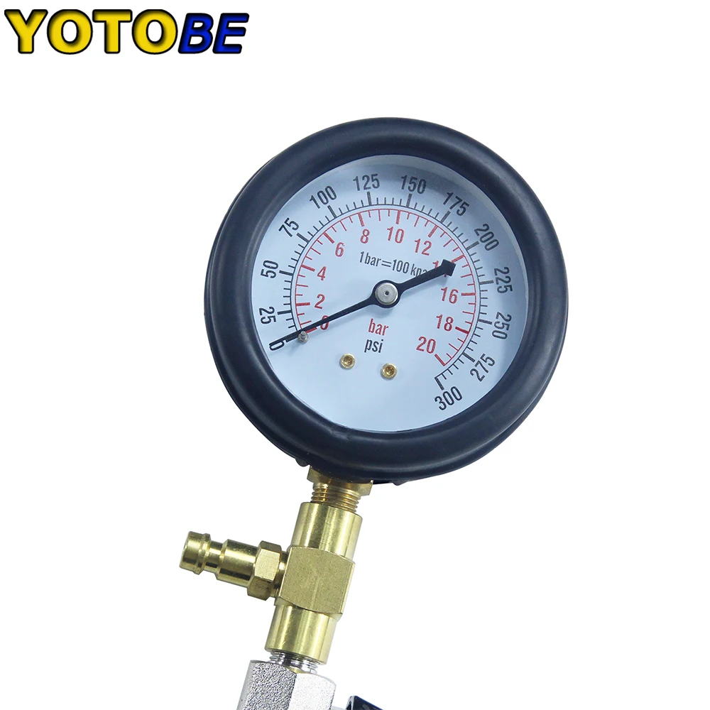 Truck Car Shock Absorber Air Suspension Leakage Tester Car Air Shock Absorber Pressure Leak Inspection Gauge Tool 5