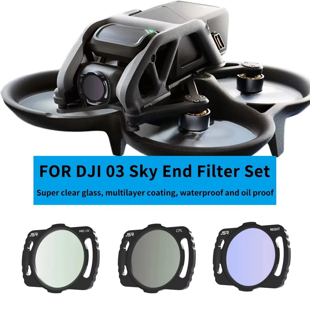 Adjustable ND Filters Set For DJI Avata O3 Sky End