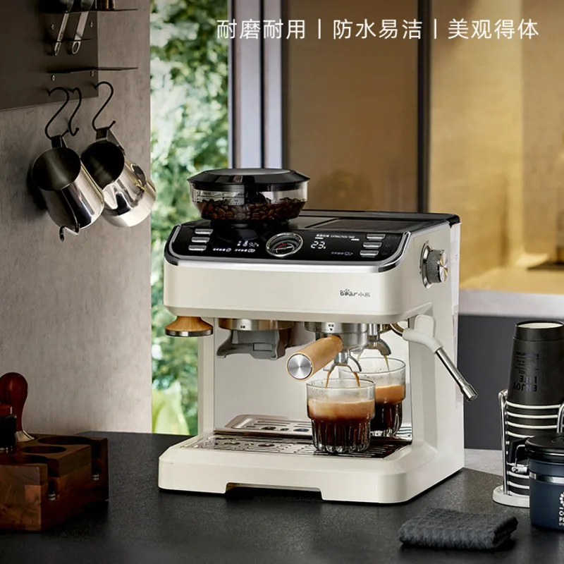 Little Bear Coffee Machine KFJ-E28A5 Italian semi-automatic household coffee machine grinding integrated machine for on-site 6