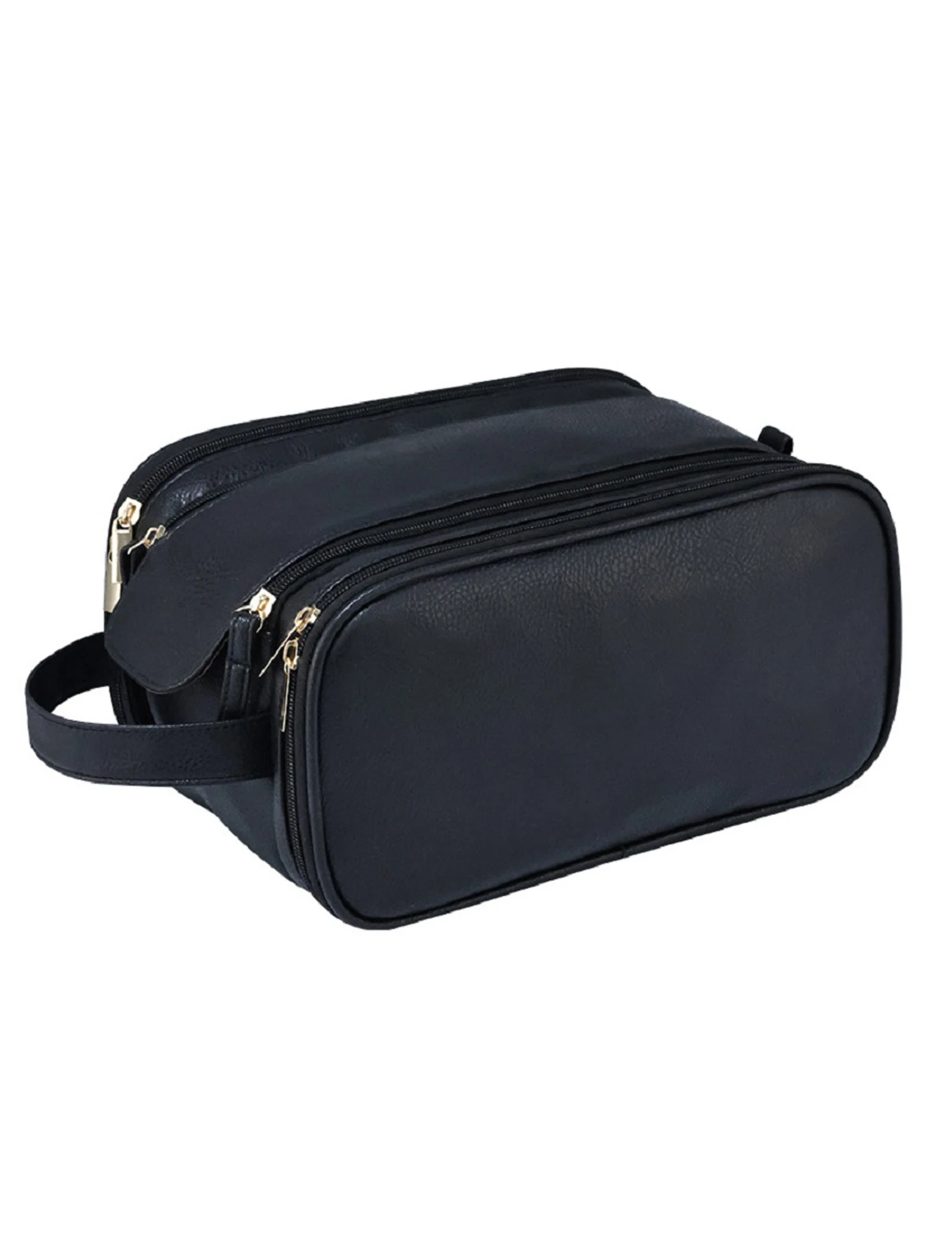 Men's Premium Waterproof Toiletry Organizer in PU Leather