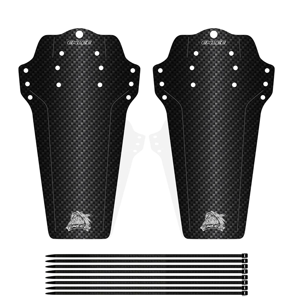 

Cross-Border Mountain Bike Carbon Fiber Fender Road Mud Tile Downhill Car Front And Rear Universal Bicycle Accessories