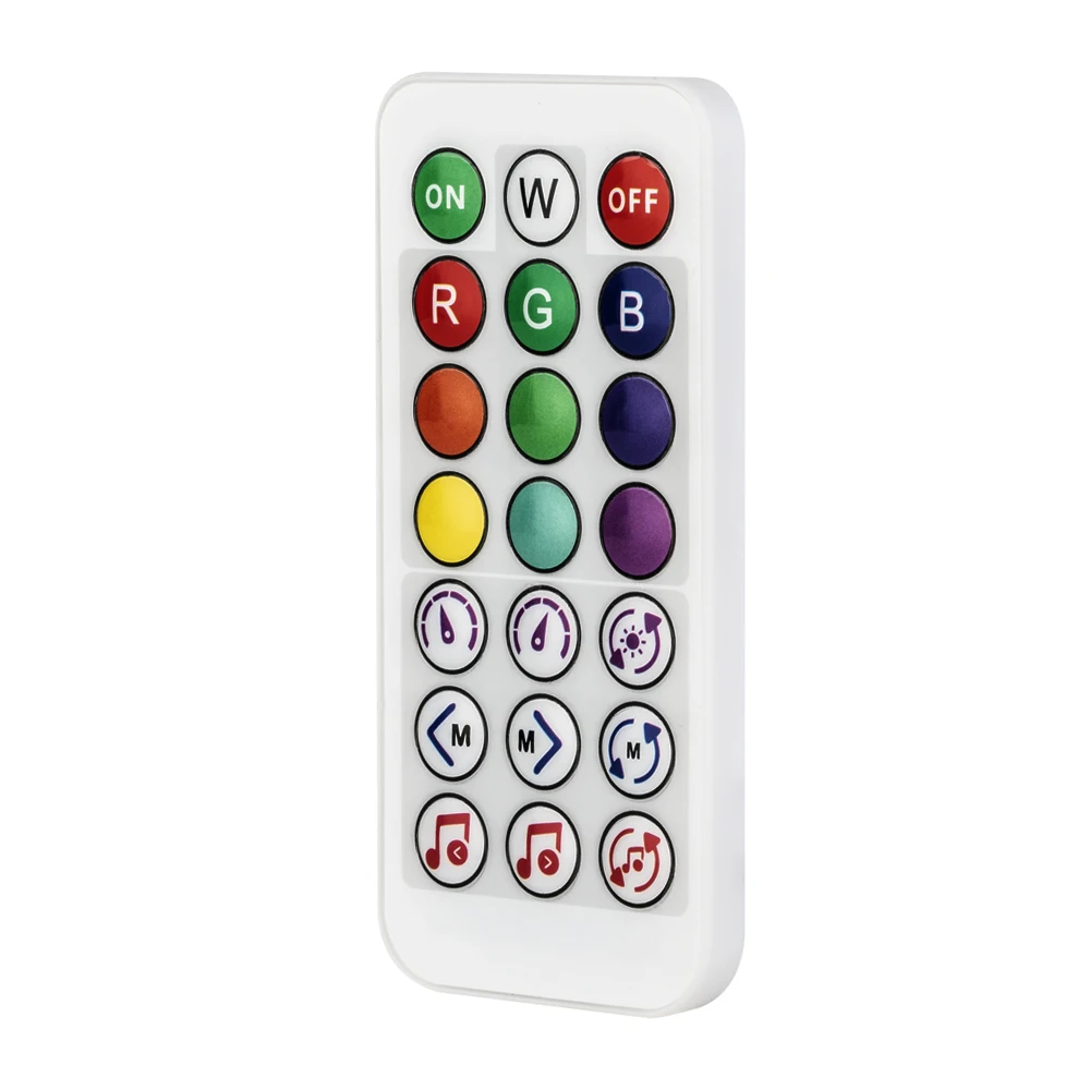USB ÷ ̴    Ʈѷ, WS2812B Ʈѷ, IR 21 Ű, WS2812 ȼ, ּ   LED Ʈ Ʈ DC5V