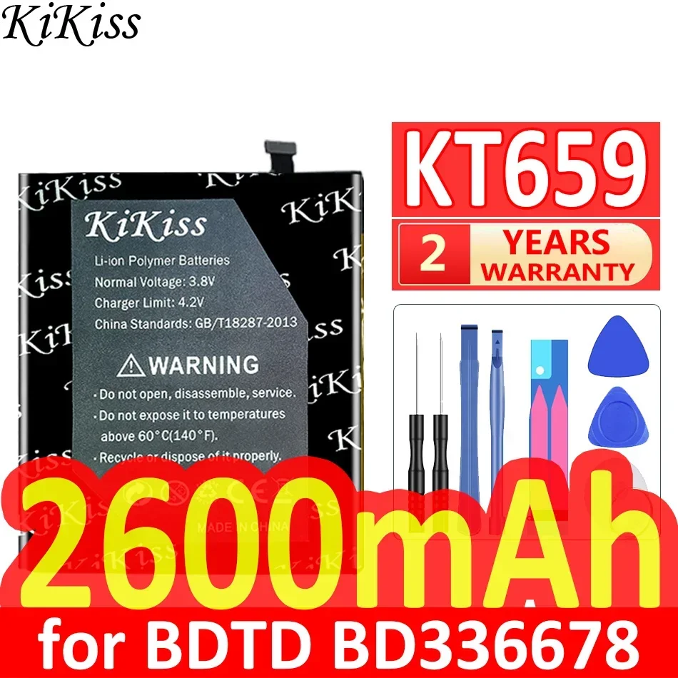 

Мощная батарея 2600 мАч KiKiss KT659 для BDTD BD336678