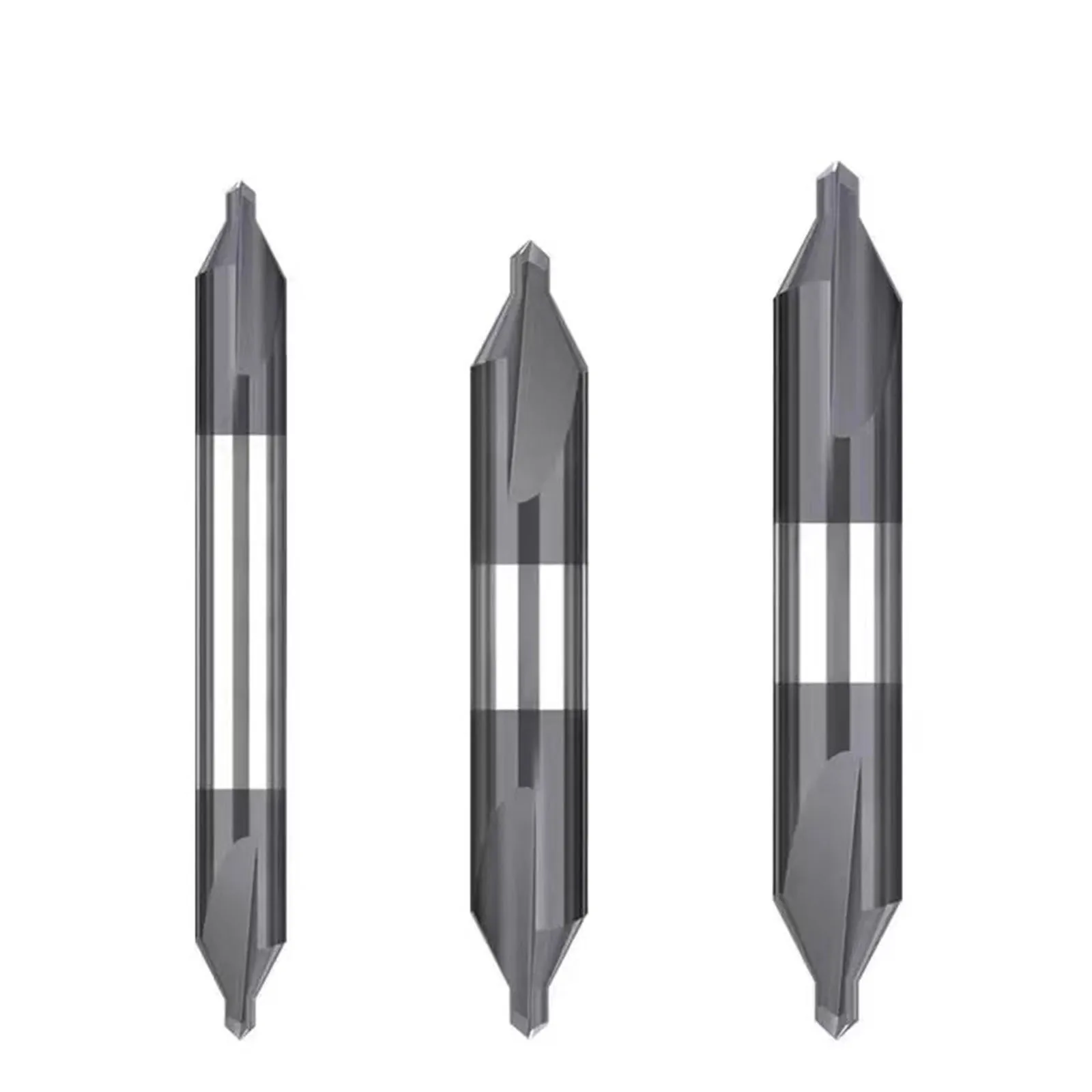 HRC58° TCT Center Drill Bits Nano Coating Metal Processing Metal Carbide CNC Tools Sharpener 1/1.5/2/2.5/3/3.5/4/5mm 2pcs nano coating hardened extrusion wheel voron bng accessories high precision processing suitable for high end voron models