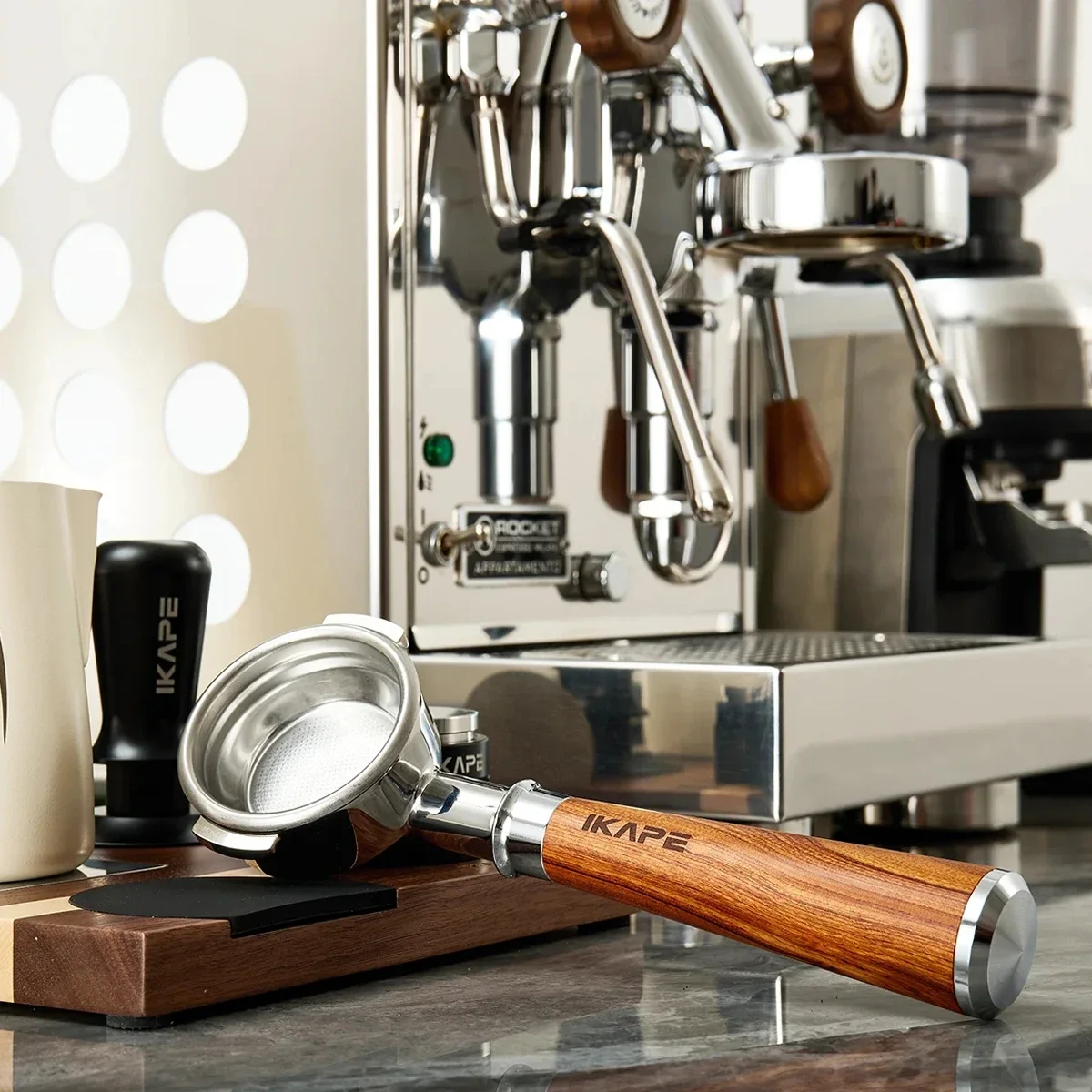 فلتر القهوة بدون قاع من IKAPE لـ Delonghi/Barsetto...