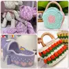 400g/Pc Thick Knitting Yarn T Shirt Yarn Elastic Fabric Cloth for Hand DIY Bag Blanket Cushion Crocheting Projects 5
