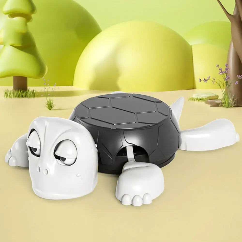 DIY Assembly Panicked Turtle Coaster Press Frightened Turtle Turtle Cup Pad Quirky Toys Funny Expression Ornament