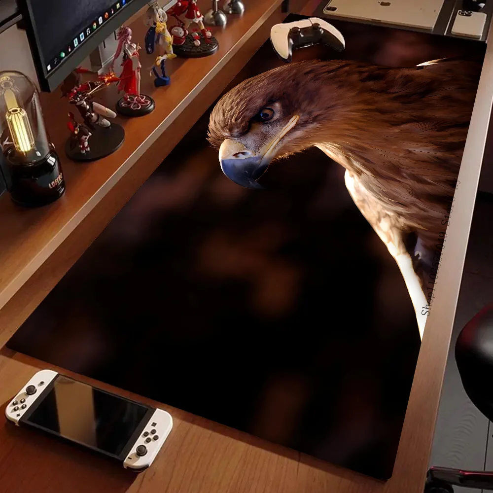 1pc Eagle Raptor Mouse Mat Desk Mat With Pad Gaming Accessories Prime Gaming XXL Keyboard Pad 2