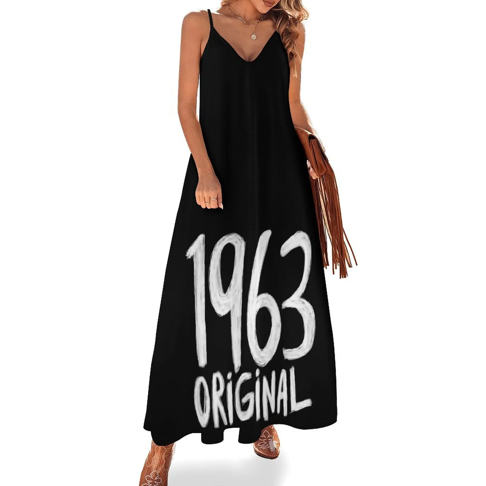 

1963 Original, born in 1963, Birth Year 1963 Sleeveless Dress Women's dresses women's elegant loose dresses