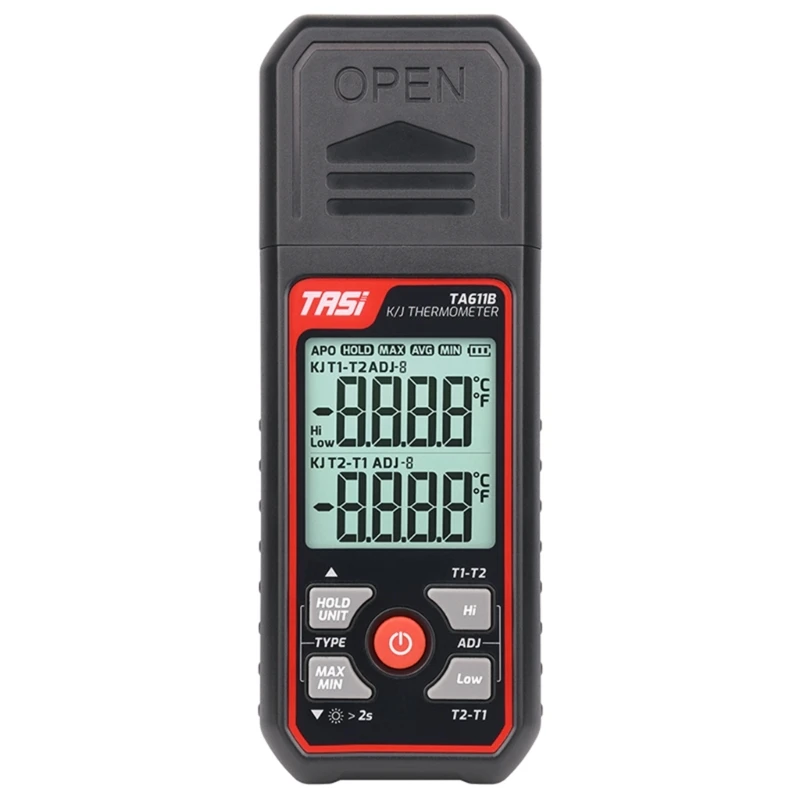 

Mold Thermometer Contact Thermocouple Tool ABS Essential for Industrial Workers