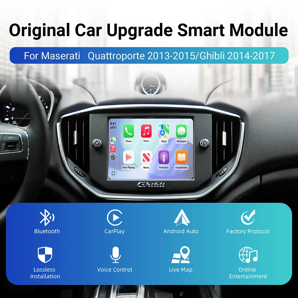 Maserati CarPlay Android Auto Kit Image 1