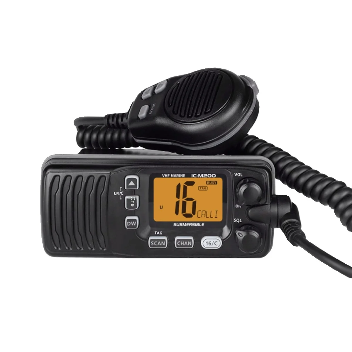 IC-M200 Mobile Radio VHF Marine Transceiver IC M200 Radio Submersible waterproof Radio walkie talkie