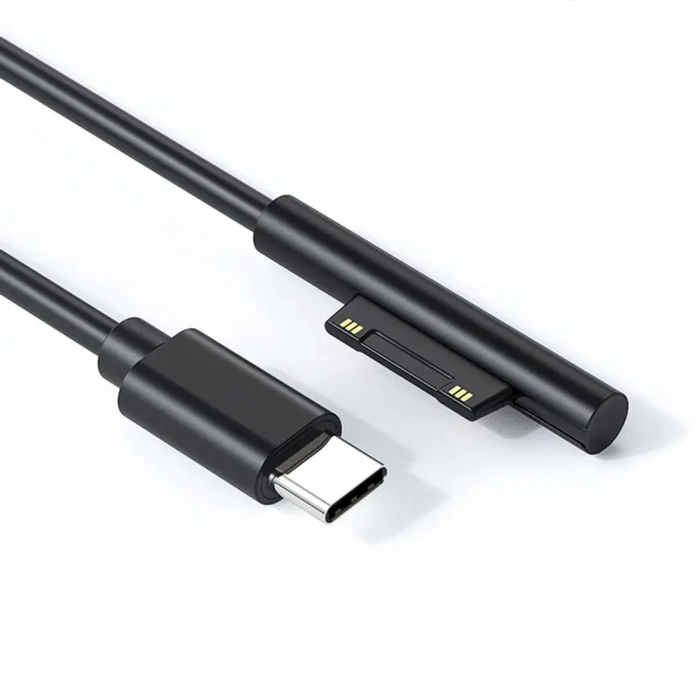 

1.5m USB C Charger Power Cable Type-C 15V 3A PD Fast Charging Adapter Cord Compatible with Surface Pro 7/6/5/4/3 Book/Book 2