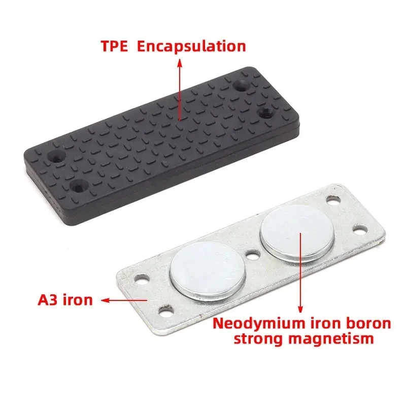 Tactical 35lbs/42lbs Magnetic Gun Mount Gun Magnet Buckler Series Car Desks Walls Concealed Holder for Handgun