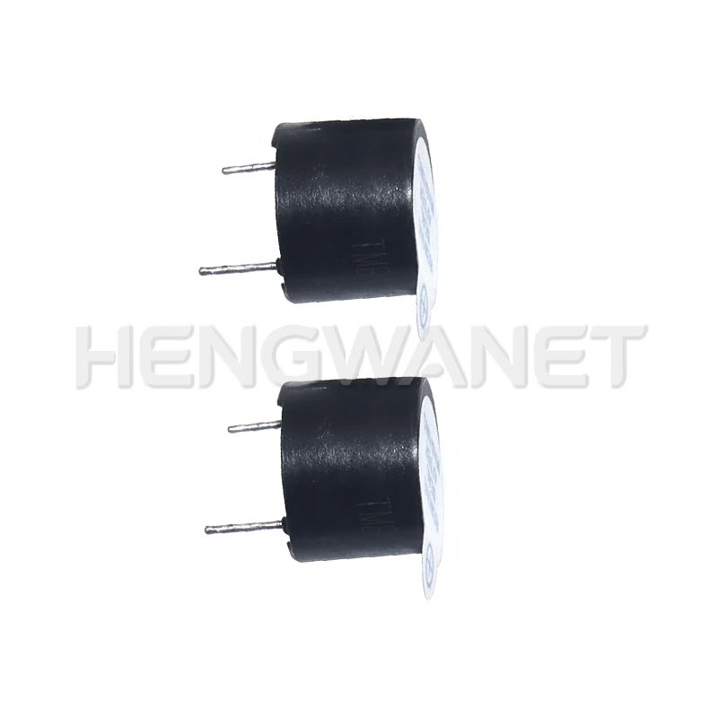 5V 액티브 버저 자기식 연속 경고음 12*9.5mm 미니 액티브 피에조 버저 (아두이노용)