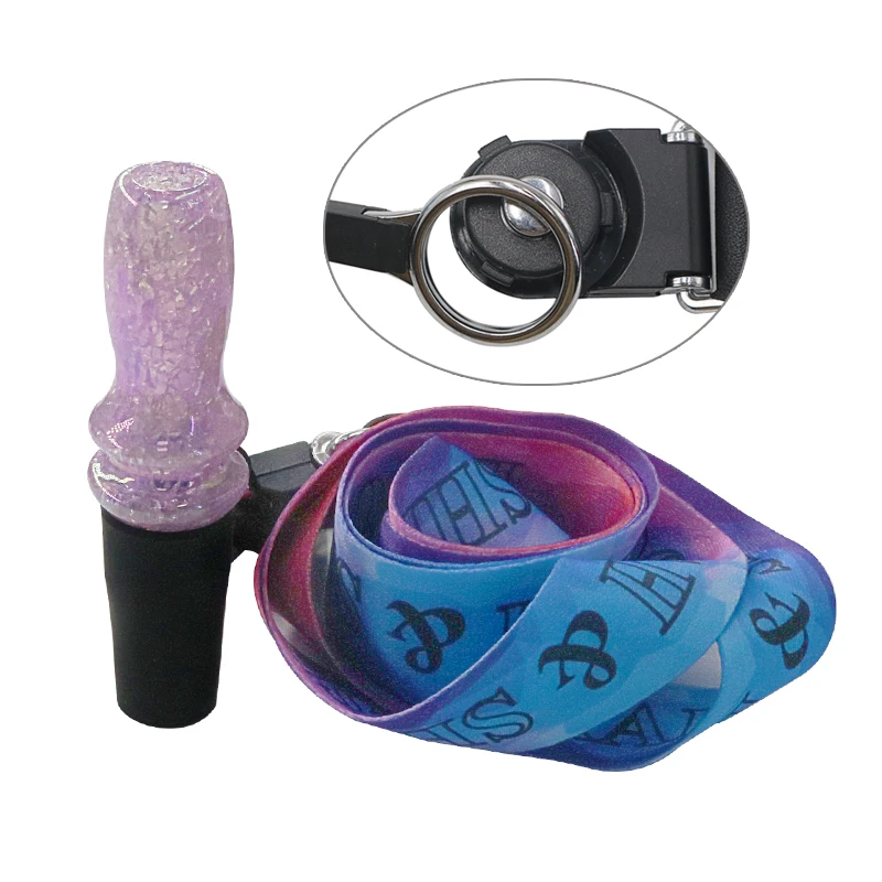 Hookah Mouthpieces Water Hookah For Sheesha Chicha Narguile Shisha Silicone Hang Rope Strap Resin Mouthpieces 1pc hookah mouthpieces