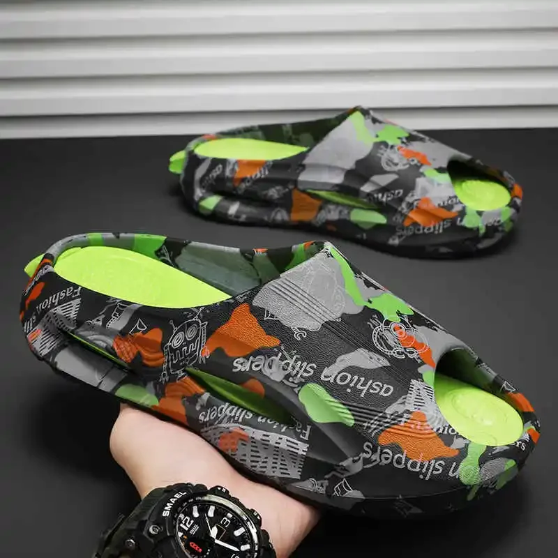 

Summer Slippers Chaussires Shoes Man Lovers Clog High-Sole Thong Sandals Fashion Trainers Tennis Designer Runners New Arrival