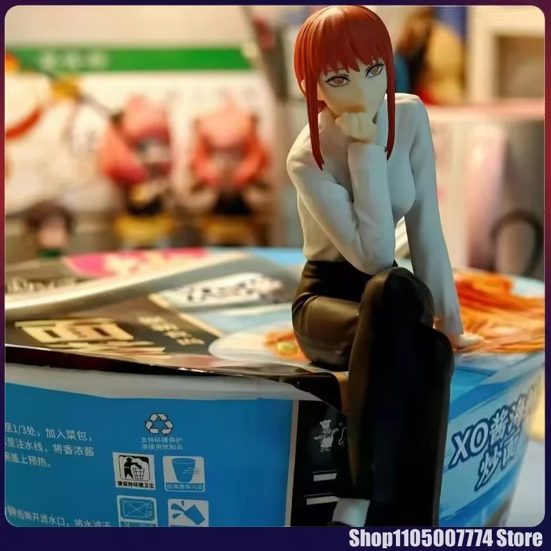 Chainsaw Man Makima Figure 14cm Anime Model Toys For Girl Birthday Gifts