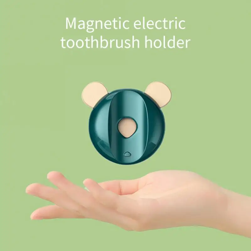 Wall-mounted Magnetic Electric Toothbrush Holder Storage Rack Toothbrush Bracket Bathroom Organizer