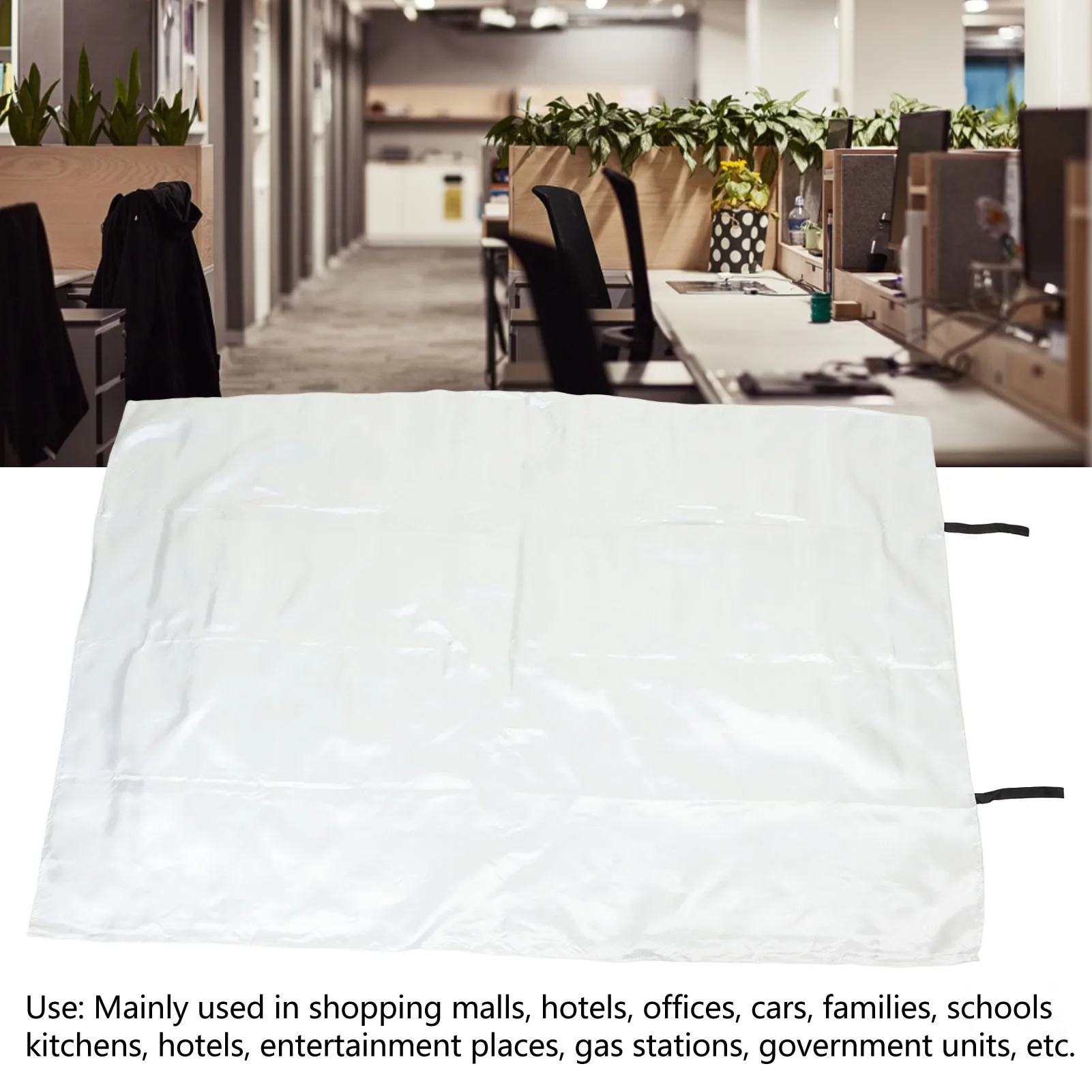 ZK30 Fire Blanket Glass Fiber Flame Retardant Emergency Blanket for Hotels Offices Cars Families manta ignifuga