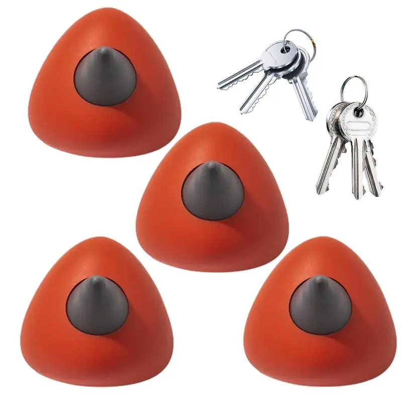 

4 шт., декоративные крючки для одежды, рюкзака, шляпы