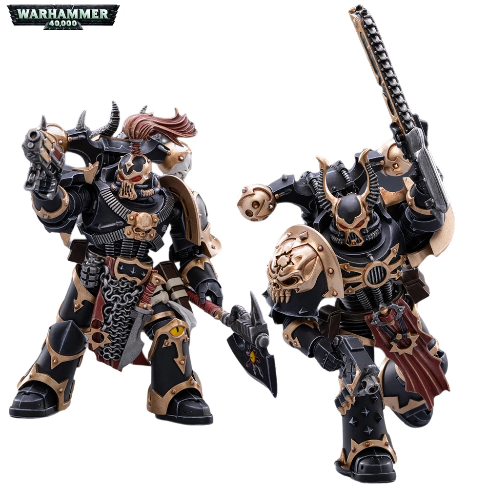 

Warhammer 40,000 Chaos Space Marines Black Legion Brother Talas 40K 1:18 Action Figureals Model Toy Tabletop Decoration In Stock