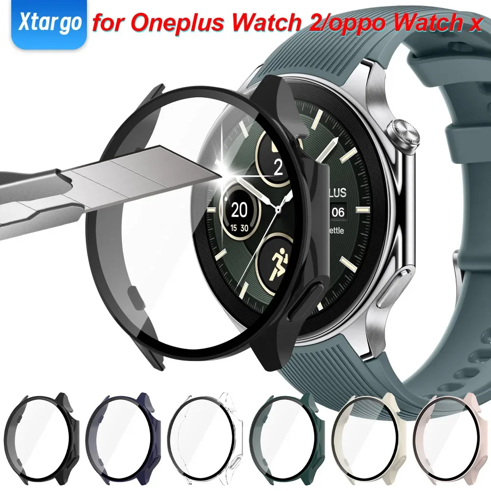 OnePlus Watch 2 OPPO Watch X Smartwatch Screen Protector Case Bumper Cover Accessories